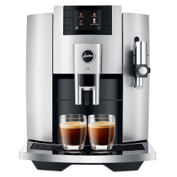 Ekspres do kawy Jura E8 Moonlight Silver (EB)