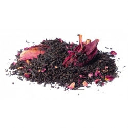 Herbata czarna Earl grey z różą