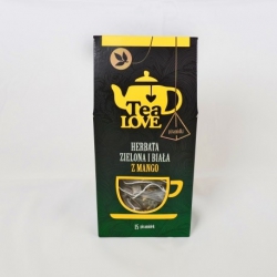 Herbata zielona & biała z mango